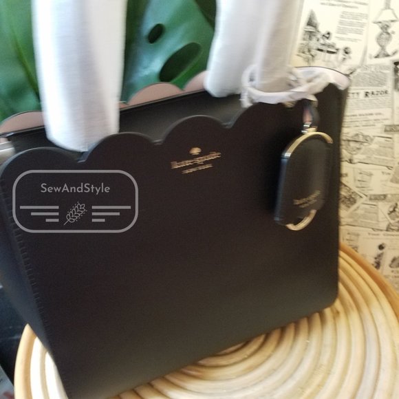 MINI MINA KATE SPADE MAGNOLIA STREET BLACK DOLCE CROSSBODY BRAND NEW - Picture 9 of 9